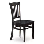 Keukentafelset van 5 delen – ronde eettafel met stoelen – moderne bistrostijl