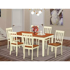 Aziatische eetkamerset – tafel en stoelen