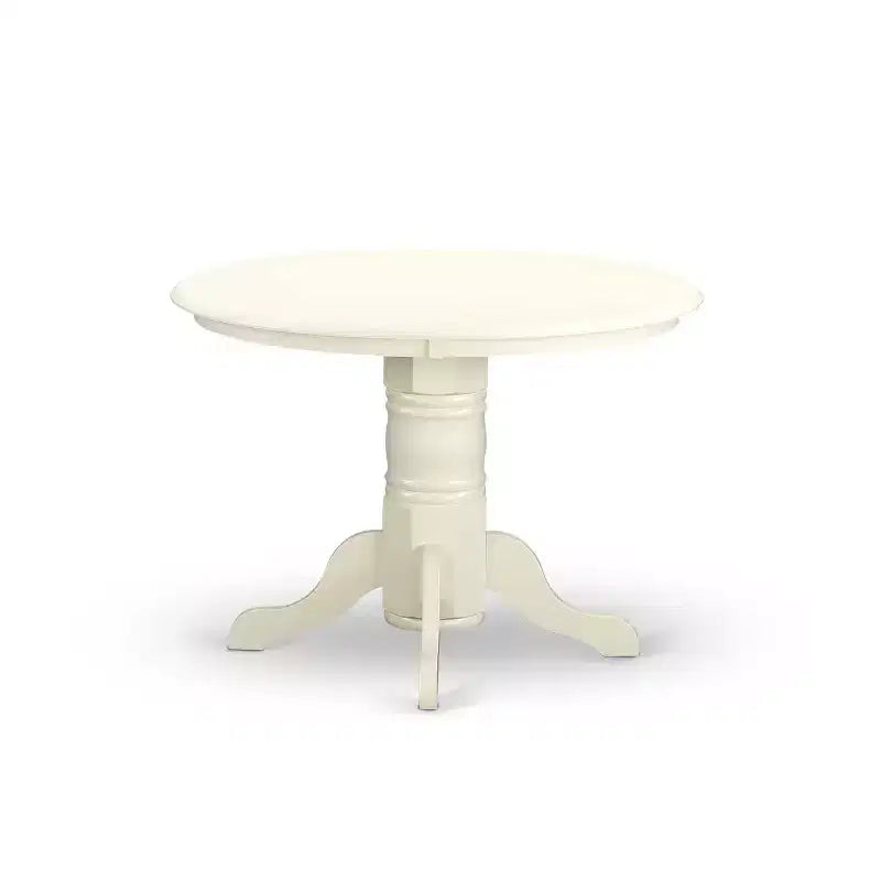 Retro Round Dining Set 3pc - 42 Inch Table & 2 Chairs - Renaissance Style Furniture