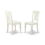 Retro Round Dining Set 3pc - 42 Inch Table & 2 Chairs - Renaissance Style Furniture