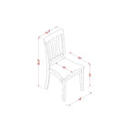 Kitchen Table Set with 2 Chairs - Dining Table and Chair Set for Small Spaces