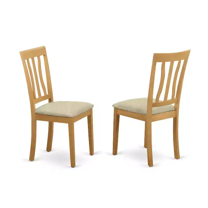 Rococo Dining Table Set - Round Table with 2 Elegant Chairs - Antique Style Furniture