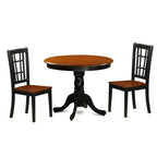 Eettafelset met stoelen - houten eetkamermeubels voor 4 personen