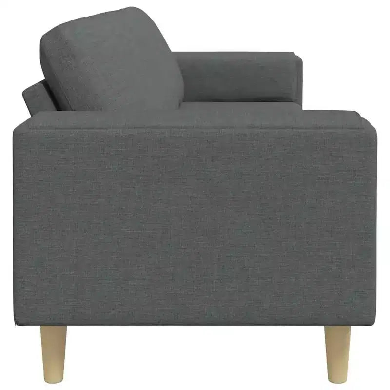 Sofa Set Dark gray fabric