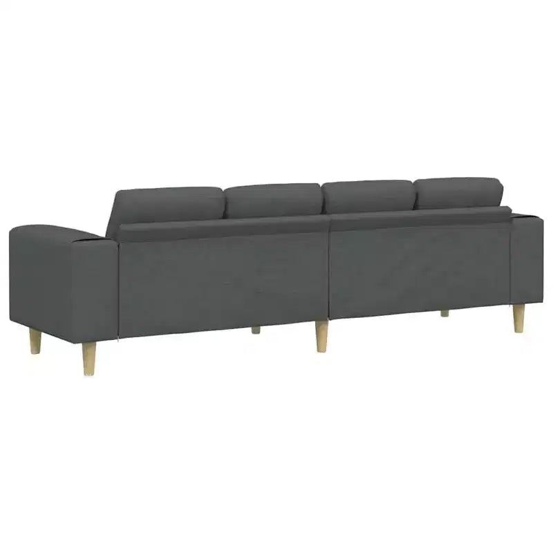 Sofa Set Dark gray fabric