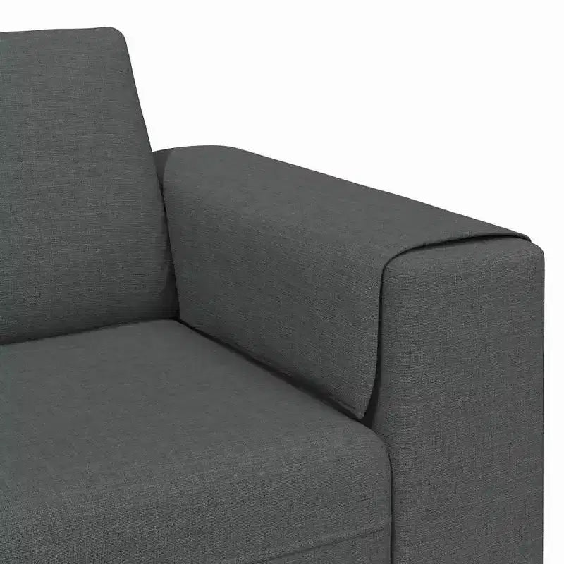 Sofa Set Dark gray fabric