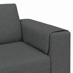 Sofa Set Dark gray fabric