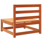 vidaXL Garden Sofa Set Natural wood Solid pine wood 5 Piece Set Modular