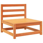 vidaXL Garden Sofa Set Solid Pine Wood Large Modular Outdoor Sectional - Natural Pine Without Cushion