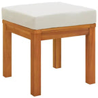 vidaXL 3-delige terras-eetset met buitentafel en stoelen van massief acaciahout