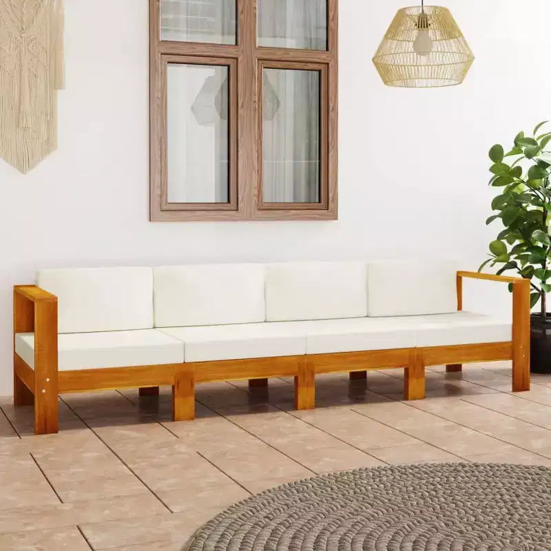 vidaXL houten loungeset, hout