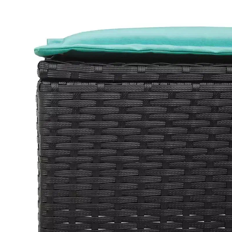 vidaXL 6 Piece Patio Sofa Set with Cushions, Poly Rattan Outdoor Sectional, Multiple Colors and Materials