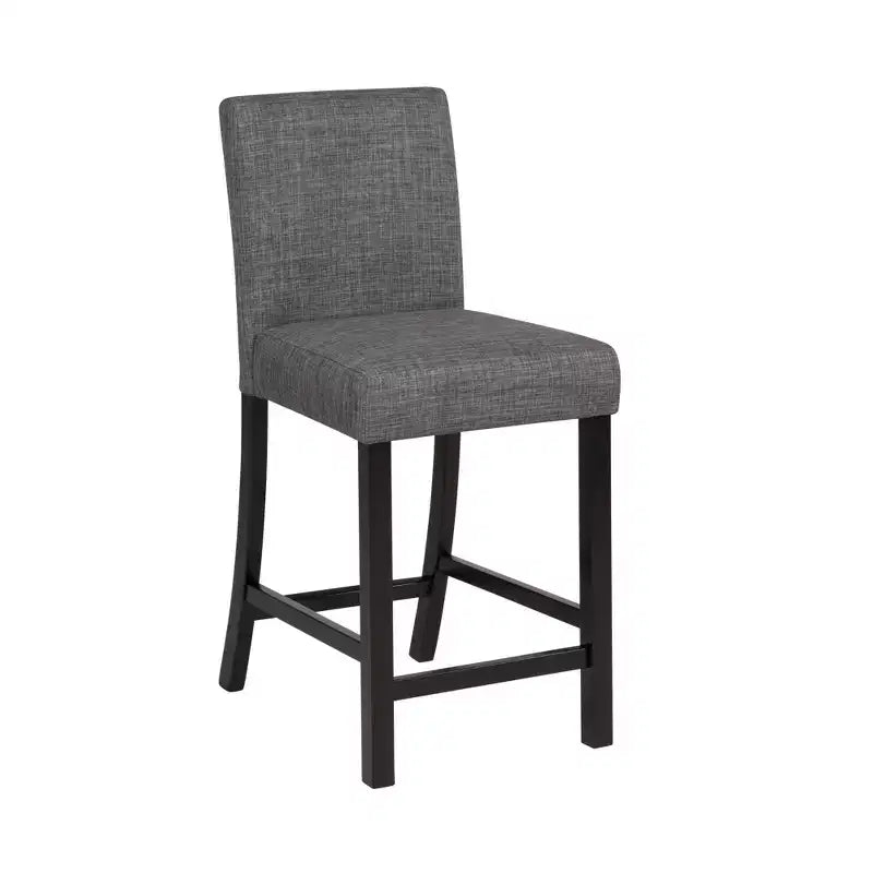 sumyeg 5 Piece Counter Height Table Set with 4 Chairs for Kitchen or Dining Room