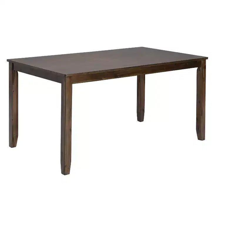 sumyeg 6 Piece Rectangular Dining Table Set with Chairs and Bench for Kitchen or Dining Room
