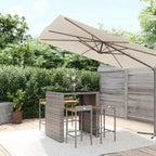 vidaXL Outdoor Bar Table and Stool Set