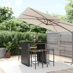 vidaXL Outdoor Bar Table and Stool Set