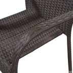 vidaXL 10-delige loungeset voor terras met hoekbank en kussens, massief grenenhout