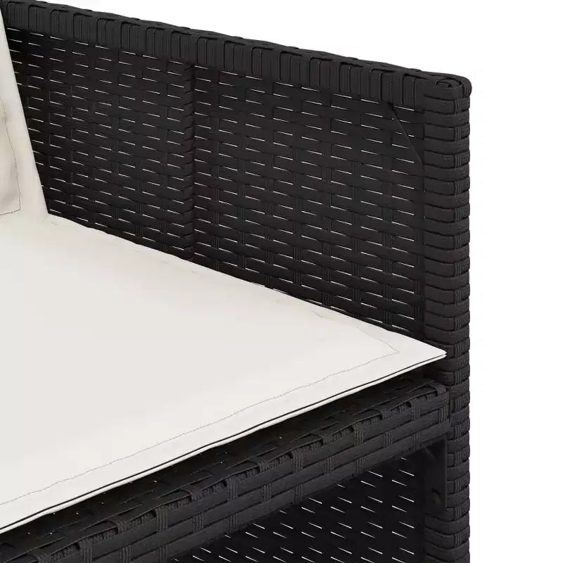 Ensemble repas d’extérieur vidaXL avec coussins amovibles, plusieurs coloris
