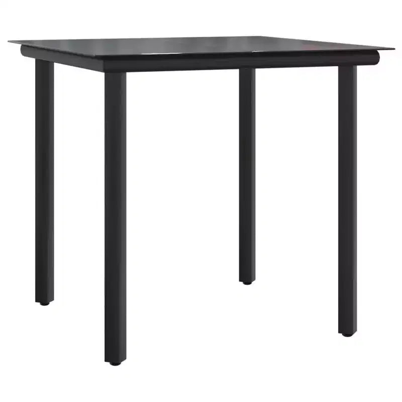 vidaXL tuin-eetset met kussens van polyrotan
