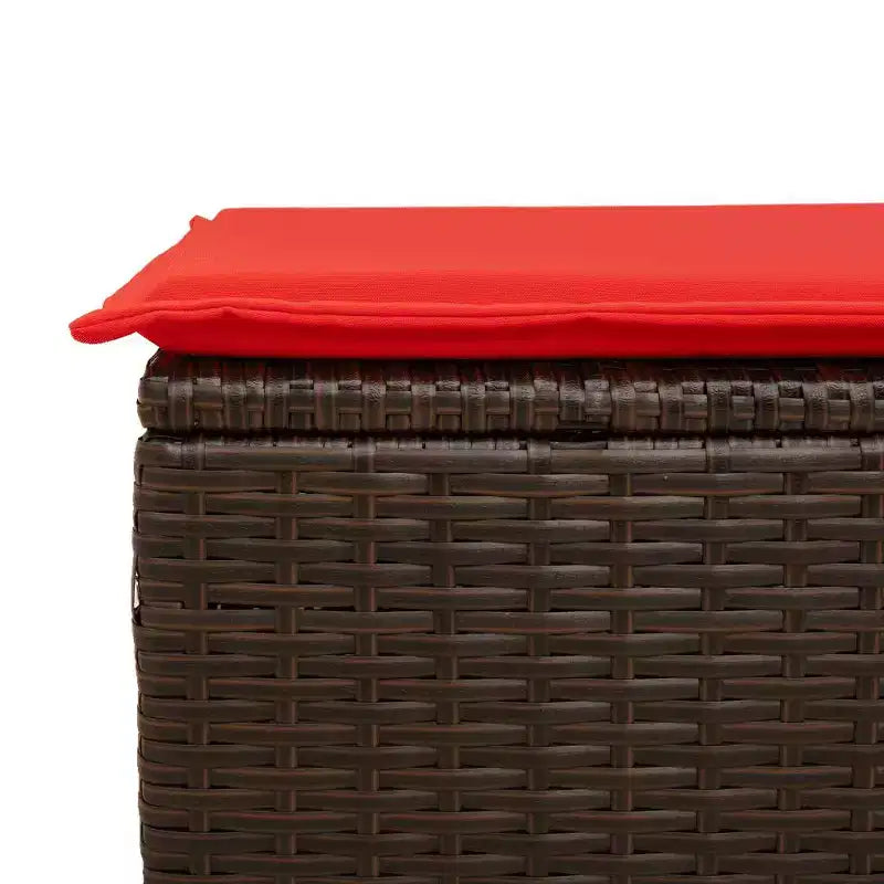 vidaXL Modular Patio Sofa Set with Cushions