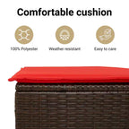 vidaXL Modular Patio Sofa Set with Cushions