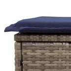 vidaXL Modular Patio Sofa Set with Cushions