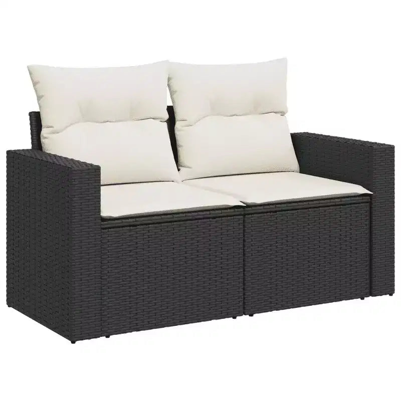 vidaXL Modular Patio Sofa Set with Cushions