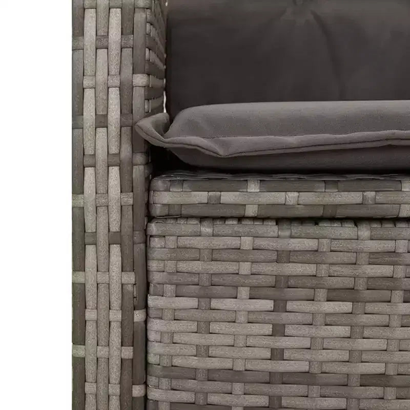 vidaXL terras-eetset met kussens in verschillende kleuren