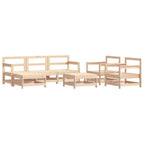 vidaXL Modular Patio Lounge Set in Different Colors