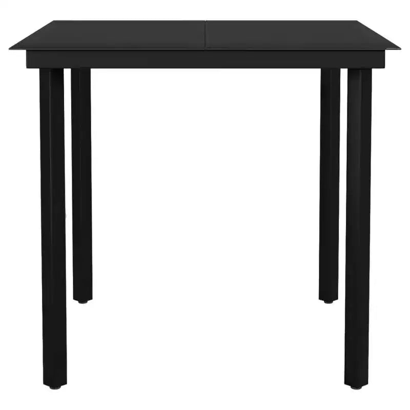 vidaXL terras-eetset, buiteneetset met tuintafel en stoelen