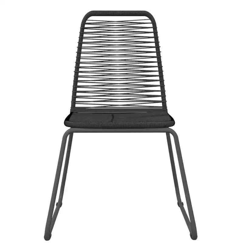 vidaXL terras-eetset, buiteneetset met tuintafel en stoelen