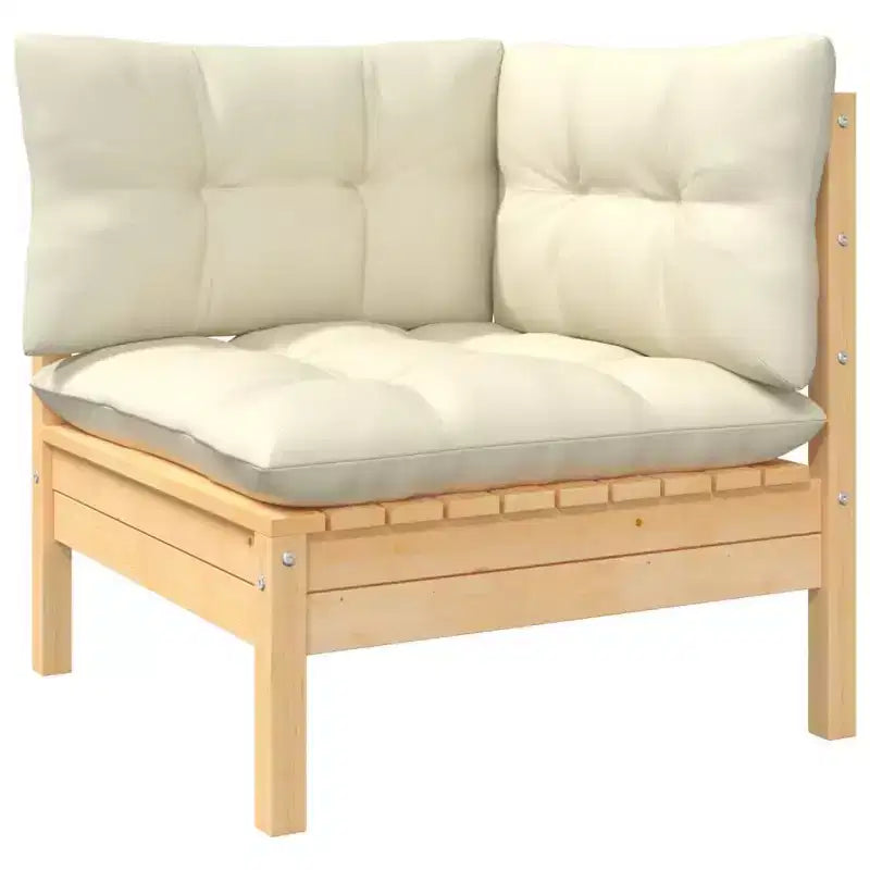vidaXL Modular Garden Lounge Set with Cushions