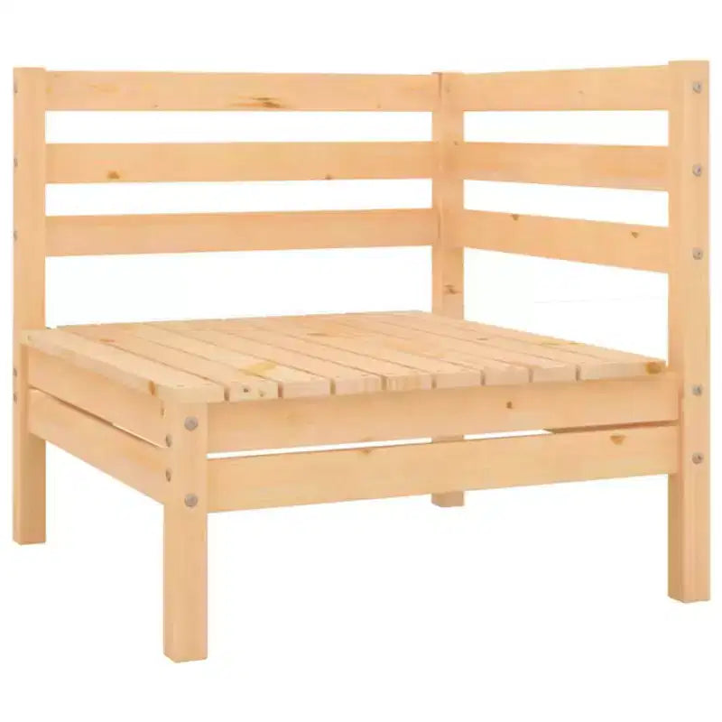 vidaXL Garden Lounge Set Solid pinewood 6 Piece Set Modular