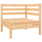 vidaXL Garden Lounge Set Solid pinewood 6 Piece Set Modular