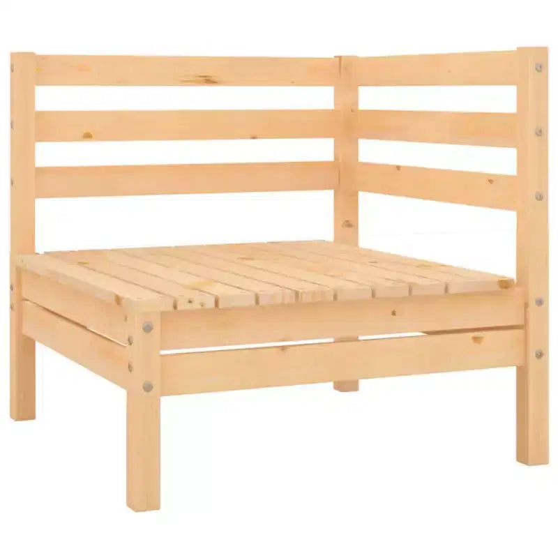 vidaXL Garden Lounge Set Solid pinewood 6 Piece Set Modular