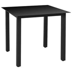 vidaXL Garden Dining Set with Adjustable Backrest