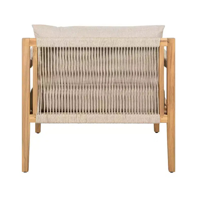 Christopher Knight Home Ashok Modern Patio Acacia Wood Seating Set with Slatted Side Table