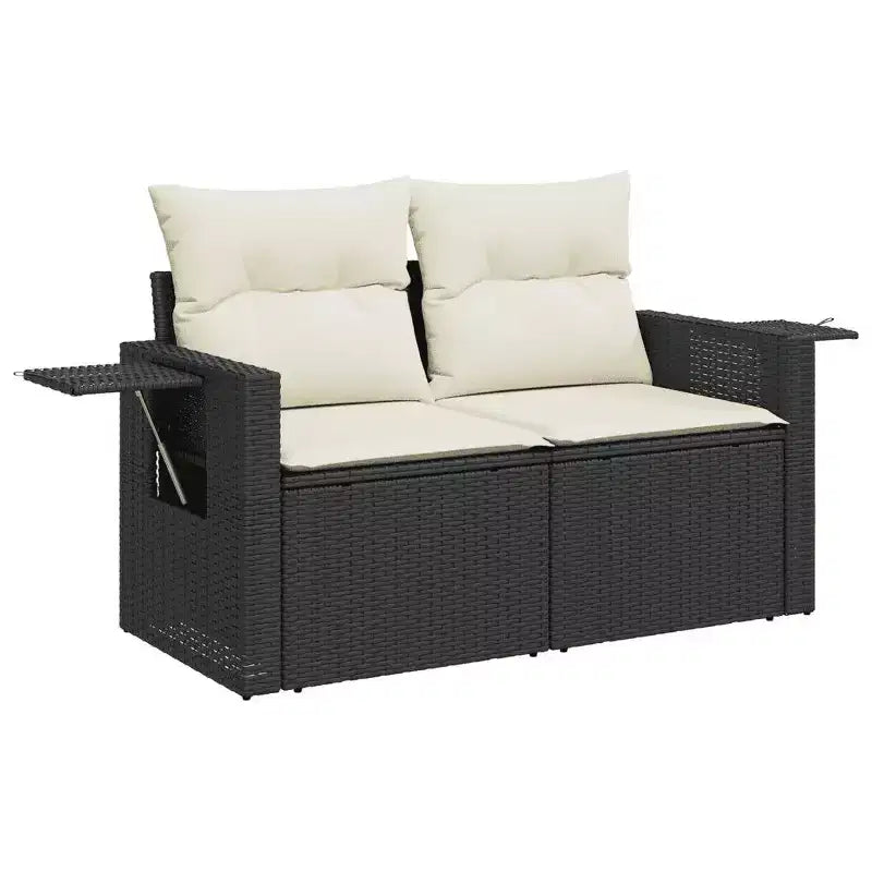 vidaXL Garden Sofa Set Poly Rattan Set Modular