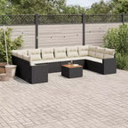 vidaXL moderne modulaire loungeset voor buiten met kussens