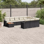 vidaXL moderne modulaire loungeset voor buiten met kussens