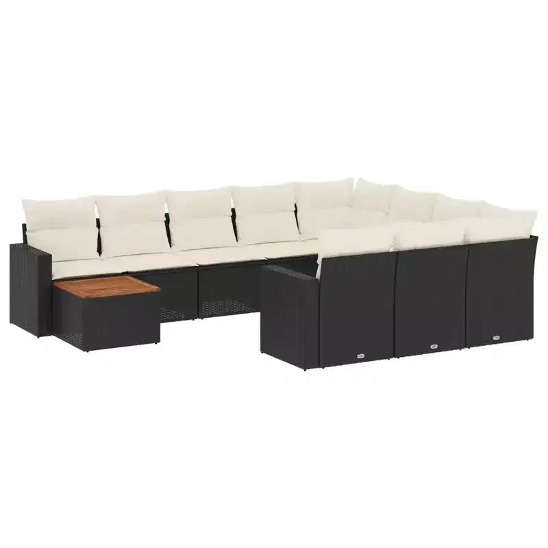 vidaXL moderne modulaire loungeset voor buiten met kussens