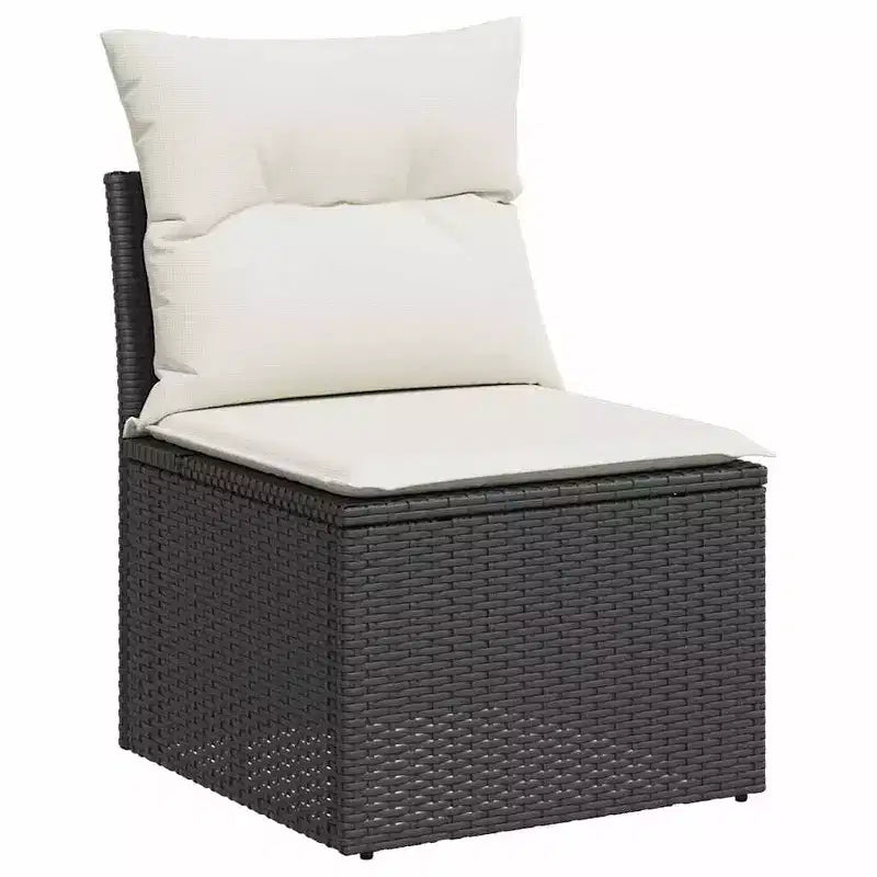 vidaXL modulaire loungeset voor in de tuin met kussens in meerdere kleuren