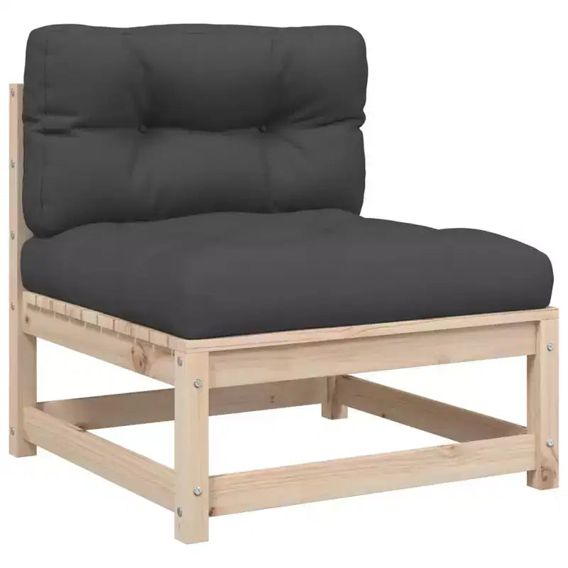 vidaXL Garden Sofa Set - Solid Wood Pine in Various Colors