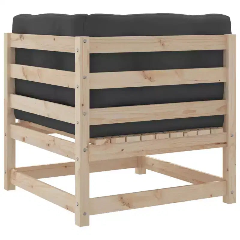 vidaXL Garden Sofa Set - Solid Wood Pine in Various Colors