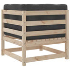 vidaXL Garden Sofa Set - Solid Wood Pine in Various Colors