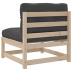 vidaXL Garden Sofa Set - Solid Wood Pine in Various Colors