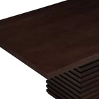 Christopher Knight Home Wichai Modern 7 Piece Wooden and Metal Dining Set with Upholstered Chairs