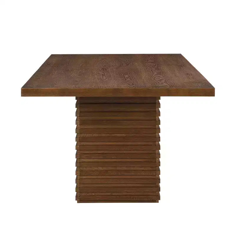 Christopher Knight Home Wichai Modern 7 Piece Wooden and Metal Dining Set with Upholstered Chairs