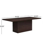 Christopher Knight Home Wichai Modern 7 Piece Wooden and Metal Dining Set with Upholstered Chairs