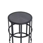 Christopher Knight Home Rizky moderne 3-delige acaciahouten loungeset voor twee voor op het terras, met rugleuningen met 5 standen en tafel